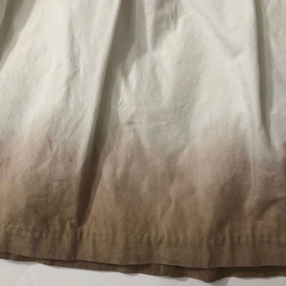 Daisy Fuentes Pink,Brown,White Ombré Skirt Sz 2 - Picture 3 of 8